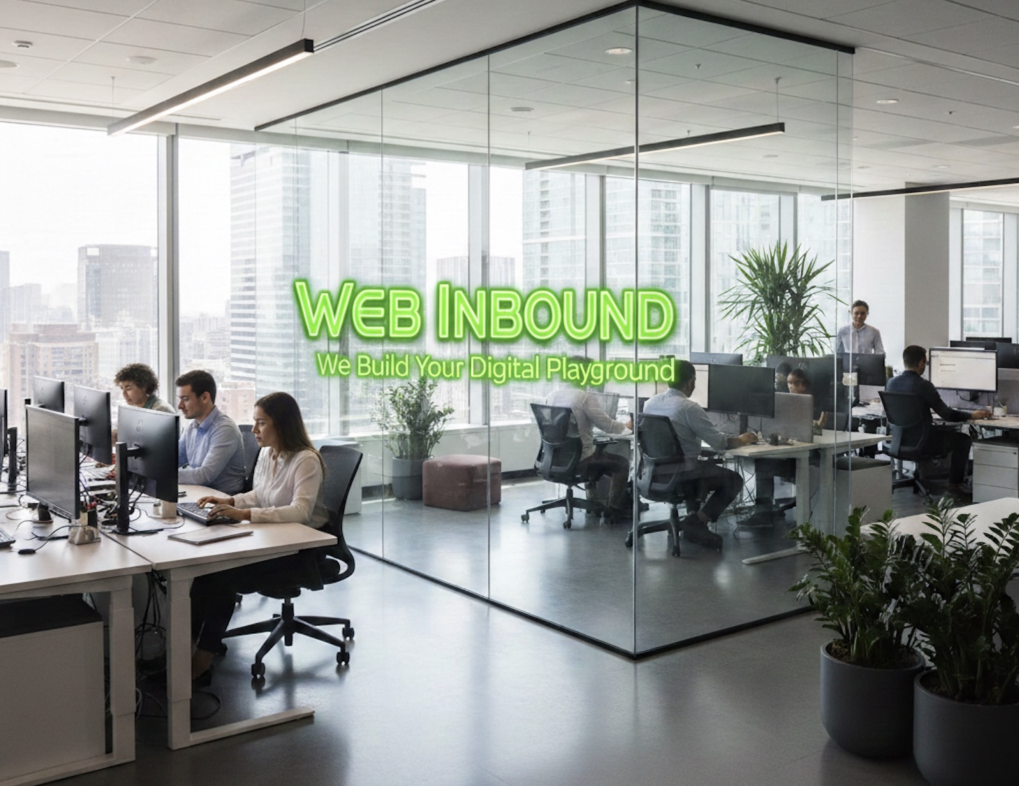 Team WebInbound al lavoro