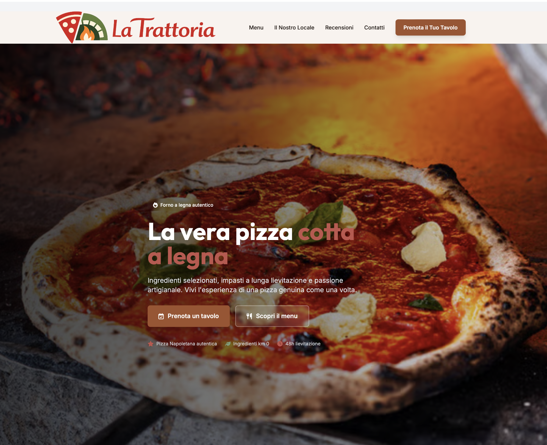 Progetto per ristoranti